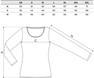 MALFINI FIT-LS 169 FITTED женская блузка, футболка, ДЛИННЫЙ РУКАВ S