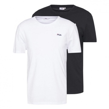 Fila pánske tričko Tee 2-Pack biela/čierna XXL