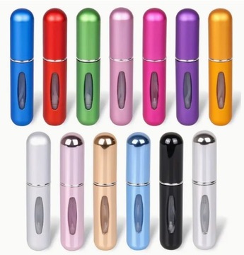 ATOMIZER DOZOWNIK PODRÓŻNY ROZPYLACZ DO PERFUM 5 ML