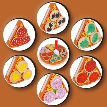 ДЕРЕВЯННАЯ ПИЦЦА ДЛЯ ВЫРЕЗАНИЯ ПАЗЛА НА ЗАВИСКЕ АКСЕССУАРЫ-ВЕЛКРО НОЖ