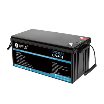 BATERIA LIFEPO4 12V 200AH 2560WH BMS WSPARCIE SZEREGOWO/RÓWNOLEGLE TTWEN