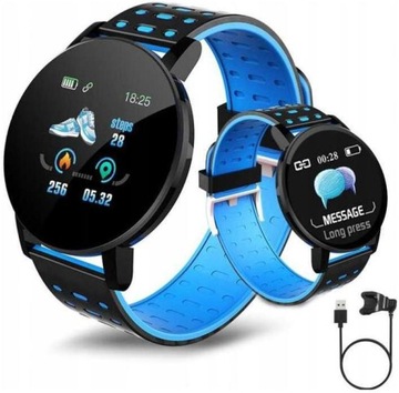 SMARTBAND PLUS PULSOMETR OPASKA FIT SMARTWATCH
