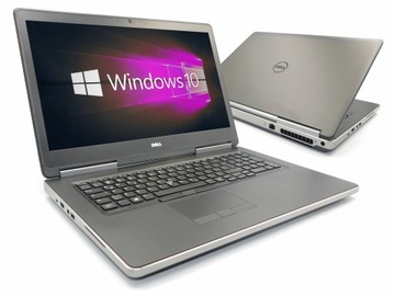 Dell Precision 17 i7-HQ 32GB 512SSD QUADRO M1200 4GB Premium WorkStation