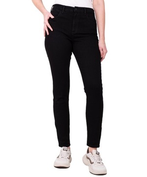 Jeansy Wrangler High Rise Skinny 112339506 W27HKBT14 Beck W 27 / L 30