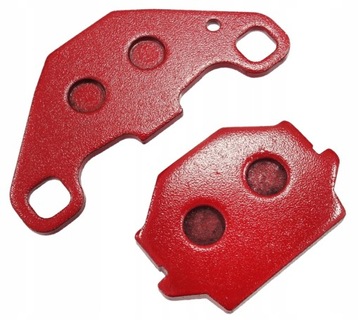 Передние тормозные колодки для квадроцикла.