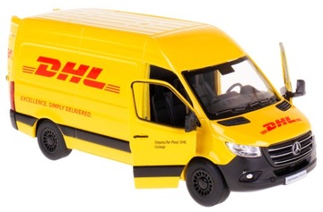 KURIER DHL MERCEDES-BENZ SPRINTER 1:48 KINSMART