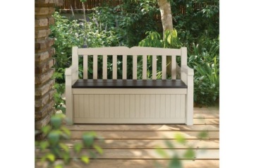 Садовый ящик-скамья EDEN Keter Balcony Seat Terrace 265L cream