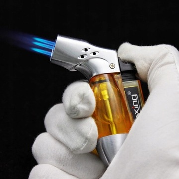 ЗАЖИГАЛКА 3 СОПЛОКА СТРУЙНАЯ ГОРЕЛКА 1300C БУТАН