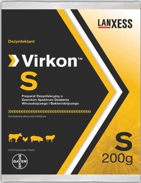 VIRKON S- ŚRODEK DEZYNFEKCYJNY 200g