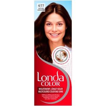 Londa Color 4/77 Złoty Brąz farba do włosów