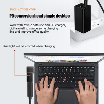 Адаптер USB-C Slim Tip для ноутбука Lenovo 100 Вт