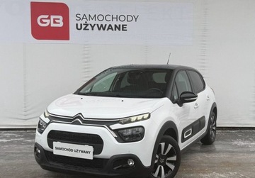 Citroen C3 III Hatchback Facelifting 1.2 PureTech 83KM 2021 Citroen C3 1.2 PureTech 83KM MT5 Shine Salon PL ASO I-wszy wlasciciel, zdjęcie 1