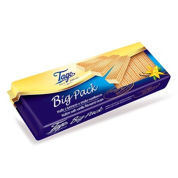 TAGO Wafle waniliowe 415g