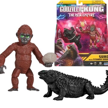 MonsterVerse Godzilla x Kong Ruchome Figurki Suko Titanus Doug