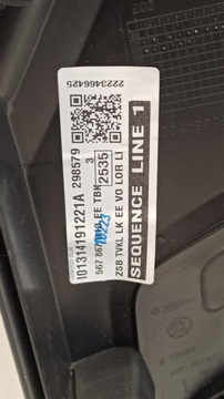 SKODA KODIAQ ДВЕРЬ СТОРОНА ЛЕВАЯ ПЕРЕДНЯЯ