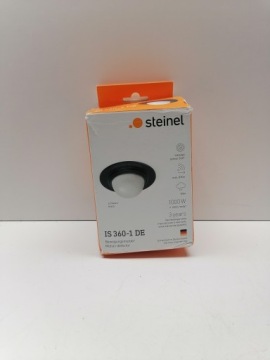 ДАТЧИК ДВИЖЕНИЯ И СУМЕРКИ STEINEL IS 360-1 DE Черный