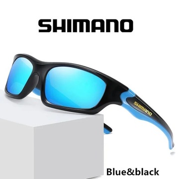 Okulary przeciwsłoneczne SHIMANO polaryzacyjne UV400 bieganie, rower, wędka