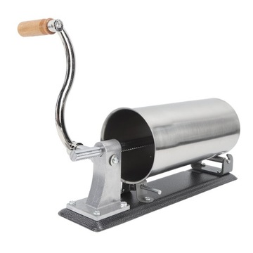 Наполнитель для колбас из нержавеющей стали, 3 л, ручная машина для производства колбас, горизонтальный фильтр