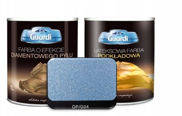 Farba o efekcie diamentowego pyłu 1Lfar.+1Lp.DP034