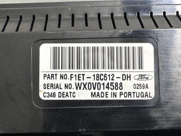 FORD C-MAX II 2016 ŘÍZENÍ I SOUČÁSTKY ELEKTRICKÉ
