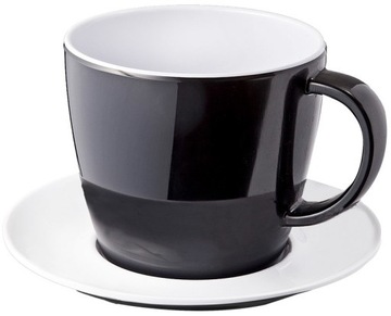 KUBEK FILIŻANKA ZE SPODKIEM BRUNNER SERENADE 250 ml