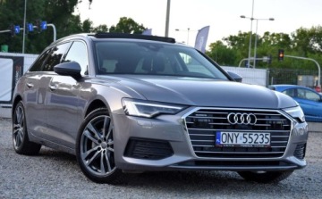 Audi A6 C8 Avant 2.0 40 TDI 204KM 2020 Audi A6 Avant LED Navi SKORA FULL LED bogato wyposazony grzane fotele 2.0, zdjęcie 3