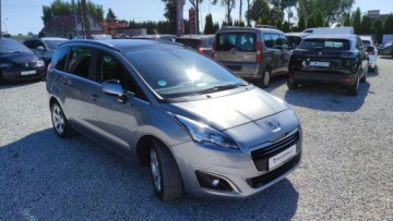 Peugeot 5008 I Minivan Facelifting 1.6 THP 156KM 2015 Peugeot 5008 LIFT 1.6i 156kM Led Navi Kamera Panorama 7 Osob Super Stan GW, zdjęcie 21