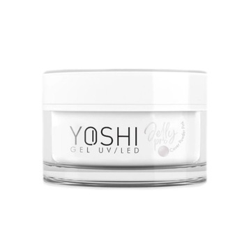 Gel Jelly Pro 50мл YOSHI 008 Покрывающая пудра Розовый УФ