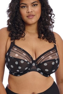 38K / 85O Elomi Matilda black dot biustonosz soft plunge