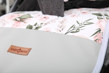 WKŁADKA DO WÓZKA SPACERÓWKI FOTELIKA DWUSTRONNA MODERN PREMIUM BABYMAM