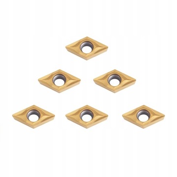 10X PŁYTKI NÓŻ TOKARSKI CNC DCMT070204 US735 DCMT51.51PŁYTKI PŁYTKA WIDIOWA