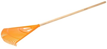 GRABIE WACHLARZOWE 580 MM PLASTIKOWE Z TRZONEM