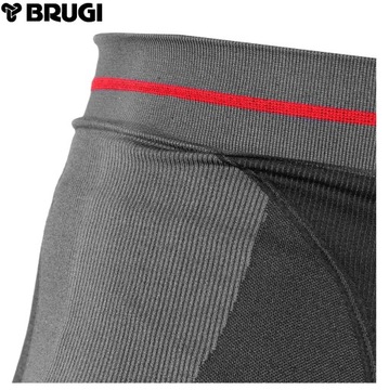 BIELIZNA TERMOAKTYWNA MĘSKA KOMPLET SPODNIE BLUZA TERMICZNA BRUGI B2 S/M