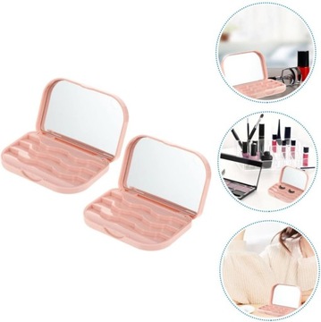 4 ящика для хранения ресниц, портативный пластиковый органайзер для макияжа