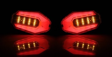 Светодиодные указатели поворота со стоп-сигналом задние, 2 шт.
