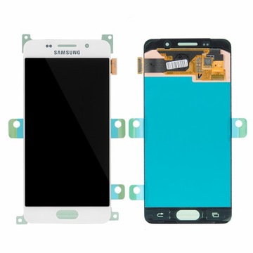 Oryginalny wyświetlacz LCD do Samsung Galaxy A3 2016 A310F BIAŁY