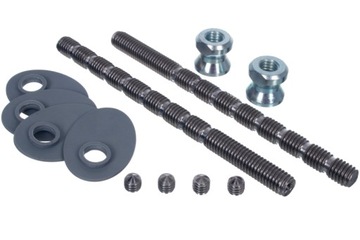 Uchwyt Pochwyt Antaba Do Drzwi Furtki Dwustronny 1400 mm INOX Okrągły 45°