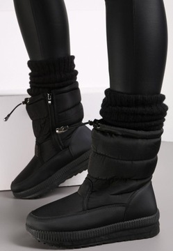 Czarne Śniegowce 36