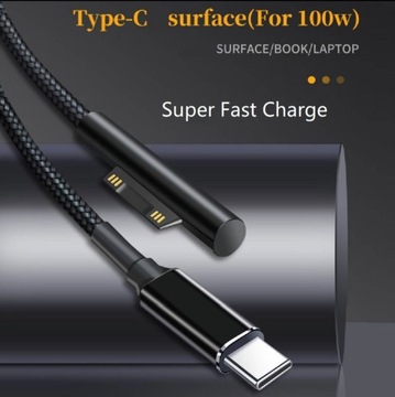 Кабель USB-C для Microsoft Surface 1,5 метра