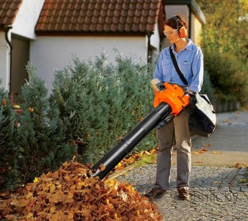 БЕНЗИНОВЫЙ РЮКЗАКОВЫЙ ВОЗДУХОДУТ ДЛЯ LEAF МОЩНЫЙ + МАСЛО