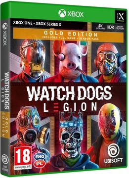 WATCH DOGS LEGION GOLD EDITION XBOX ONE FOLIA NOWA
