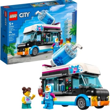 LEGO CITY 60384 ФУРГОН «ПИНГВИН» С СЛЯЬЕМ