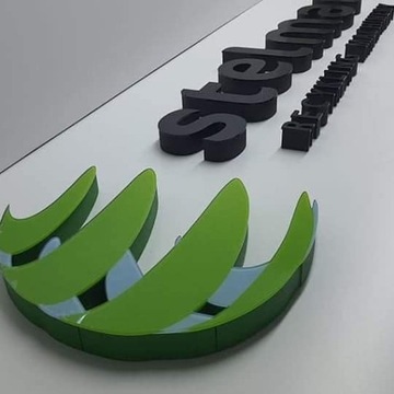 Logo przestrzenne ze styroduru 3d Litery przestrzenne / SZYBKA REALIZACJA!