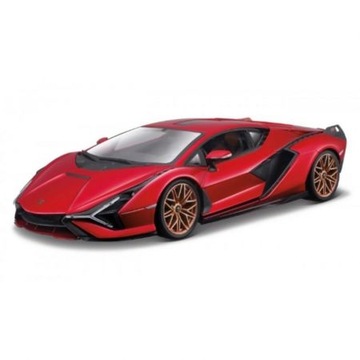 BBURAGO 1:18 PLUS LAMBORGHINI SIAN FKP 37 RED