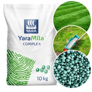 HYDROCOMPLEX NAWÓZ DO TRAWNIKA TRAWY YARA MILA NPK 12-11-18 10KG ORYGINAŁ