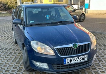 Skoda Fabia II Kombi Facelifting 1.6 TDI CR DPF 90KM 2010 Skoda Fabia BLACK FRIDAY 1.6 diesel 2010 1.6 Diesel 90KM, zdjęcie 5