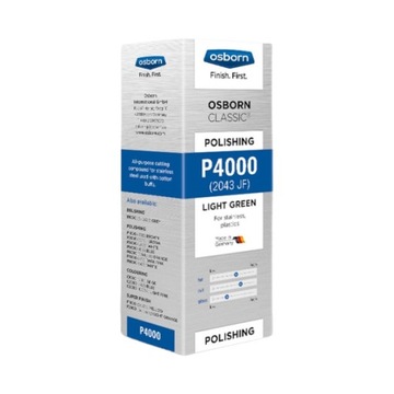 PASTA POLERSKA WYCINAJĄCA JASNO ZIELONA P4000 1kg