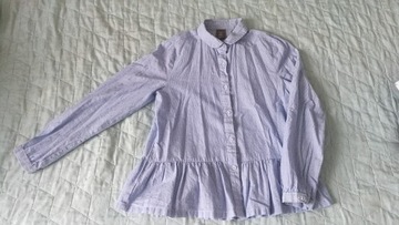 Koszula dziewczęca r. 134 długi rękaw