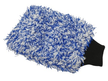 Rękawica do mycia auta z Mikrofibry BLUE HORNET Mocny Ściągacz