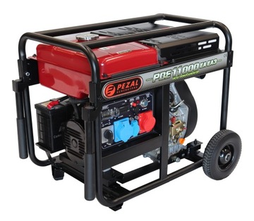 Agregat prądotwórczy DUAL POWER ZMIENNOFAZOWY DIESEL PEZAL PDE11000 8,5kW